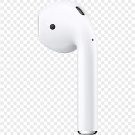 Single White Apple Airpod