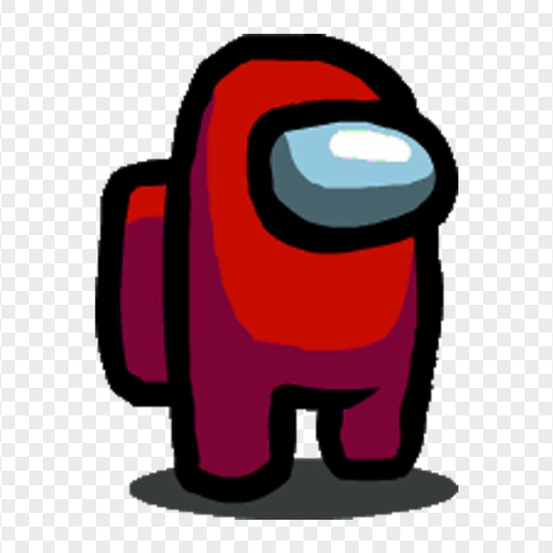 Red Among Us Character PNG Citypng