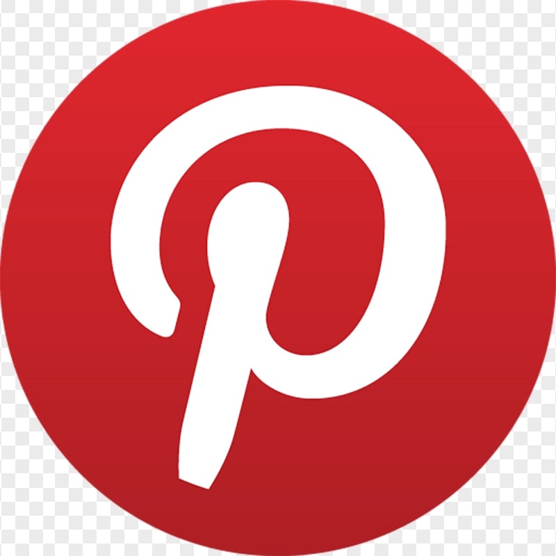 Round Pinterest Logo Brand