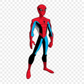 HD Spider Man Standing Clipart Character PNG
