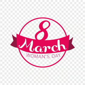 Round 8 March Pink Badge Women'S Day