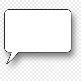 Speech Thought Comic Dialog Box Bubble