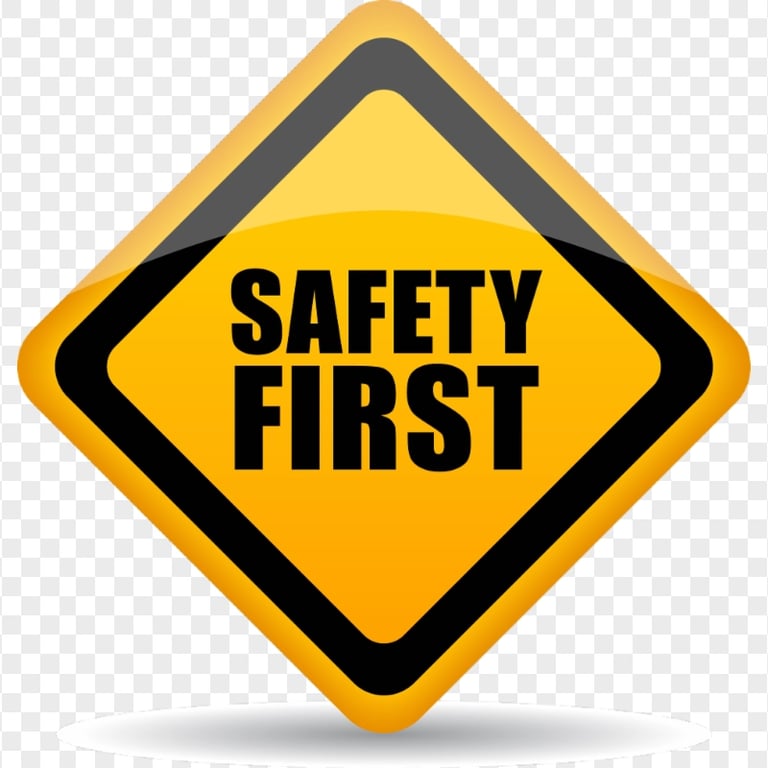 Safety First Sign Symbol Construction Citypng