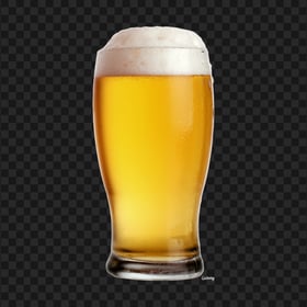 HD Beer Glass Transparent Background