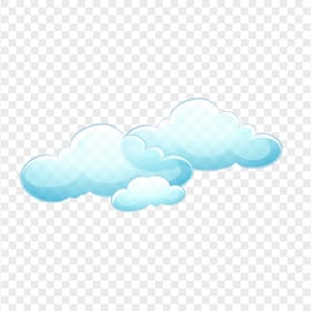 HD Cartoon Clouds Illustration Transparent PNG