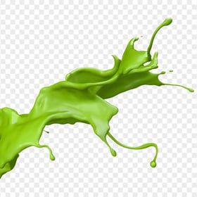Green Liquid Sauce Splash HD PNG