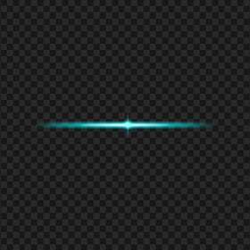 HD Line Blue Neon Glowing Light Effect PNG