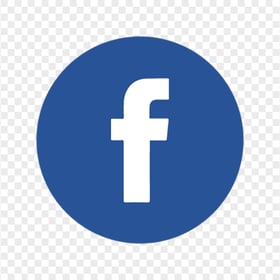 Round Blue Circle Contains F Letter Facebook Logo