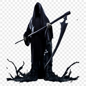 HD Grim Reaper Death Halloween Horror Character PNG