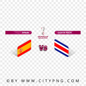 Spain Vs Costa Rica Fifa World Cup 2022 PNG Image