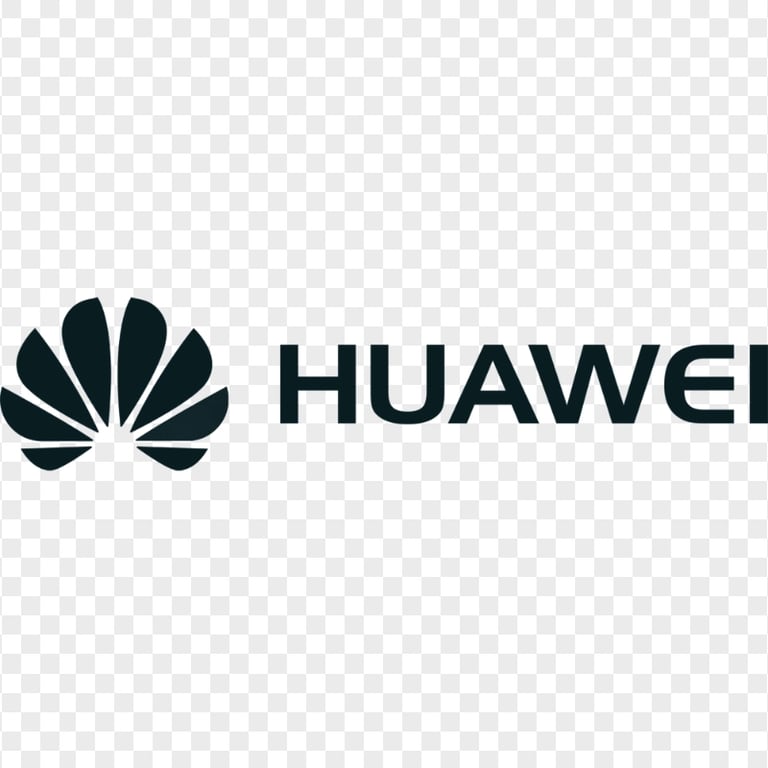 Horizontal Huawei Logo Black Version