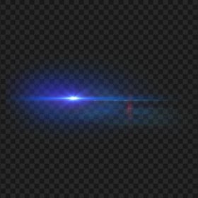 HD Blue Lens Flare Overlay Transparent Background