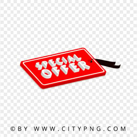 HD Special Offer 3D Tag Transparent PNG