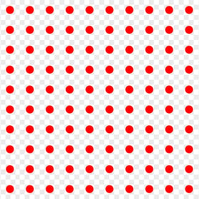 Transparent Red Polka Dots Halftone Texture