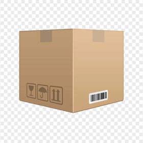 Brown Packaging Cardboard Box Illustration HD PNG