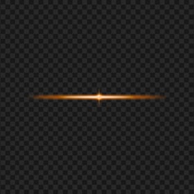 HD Orange Neon Line Effect PNG
