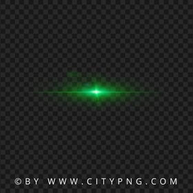 Light Glare Green Line Lens Flare Effect PNG Image