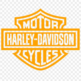 Harley Davidson Orange Logo Transparent Background