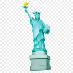 Liberty Statue Cartoon Illustration Monument HD PNG