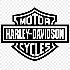Harley Davidson Black Logo HD PNG