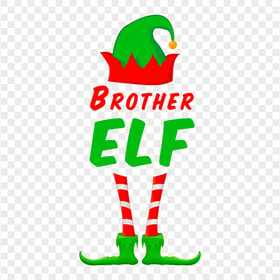 Brother Elf Xmas Illustration HD PNG