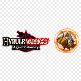 HD Hyrule Warriors Age Of Calamity HWAoC Daruk Character With Logo PNG