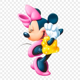 Minnie Mouse Cute Pose PNG Image