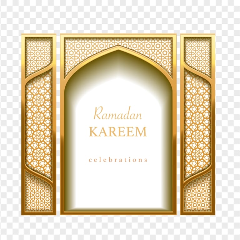 Ramadan Mubarak Kareem Poster Modern Design