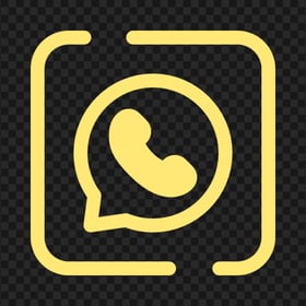 Light Yellow Vector Clipart Whatsapp Icon PNG