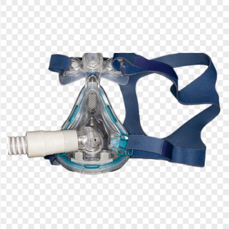 CPAP Mask Ventilation Objects Medical