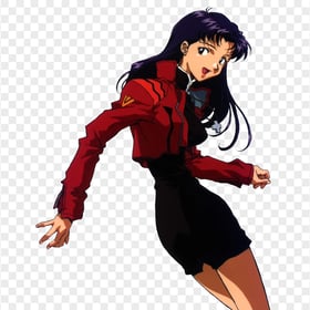 HD Katsuragi Misato Manga Anime Character Transparent PNG