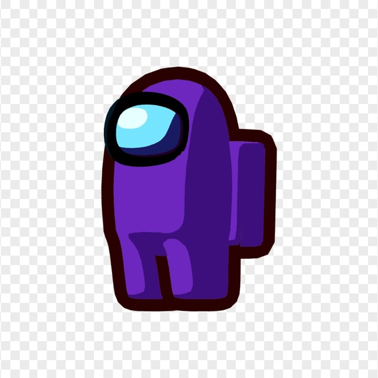 HD Purple Among Us Character PNG Citypng
