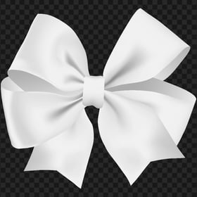 Download White Clothing Ribbon Bow Tie PNG