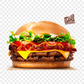 HD Burger King Whopper Burger PNG