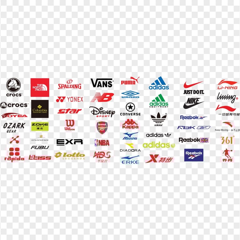 Sports Brands Logos PNG Citypng
