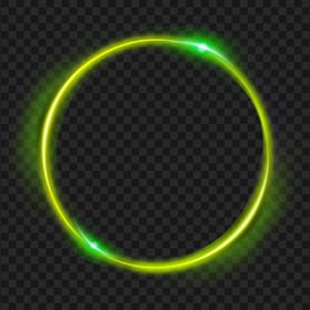 PNG Green Light Stroke Circle