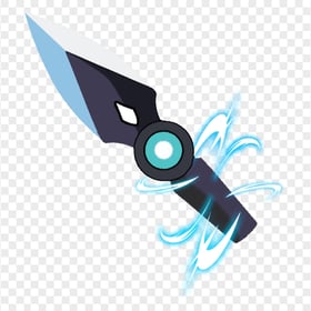 HD Valorant Jett Agent Knife PNG