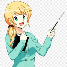 Anime Manga Cartoon Girl Teacher HD PNG