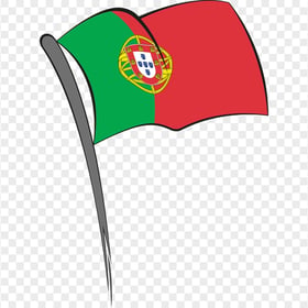 Transparent Portugal Clipart Flag Pole