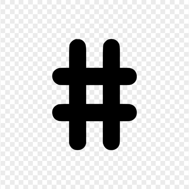 Black Hashtag # Social Media Computer Icon