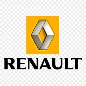 Renault Yellow Logo PNG Image