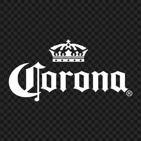 Download Corona Beer White Logo PNG