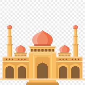 Masjid Mosque Vector Islamic Cartoon Illustration