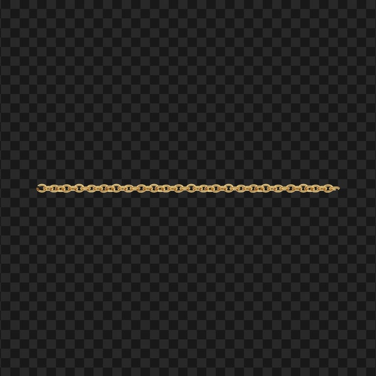 Gold Chain Border Illustration Download PNG