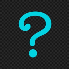 Blue Question Symbol Mark Icon PNG