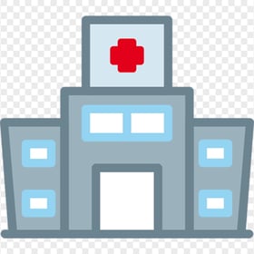 City Hospital Clinic Emergency Icon Vector