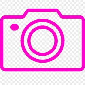 Camera Pink Icon PNG