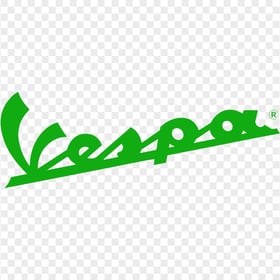 Vespa Green Logo Transparent Background
