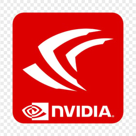 Nvidia Geforce Square Red Icon PNG