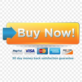 PayPal Orange Buy Now Button With Credit Cards Icons